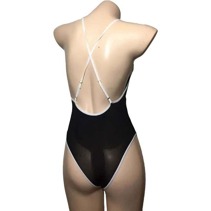 Сексуальное нижнее белье с открытой спиной женское облегающее японское школьное