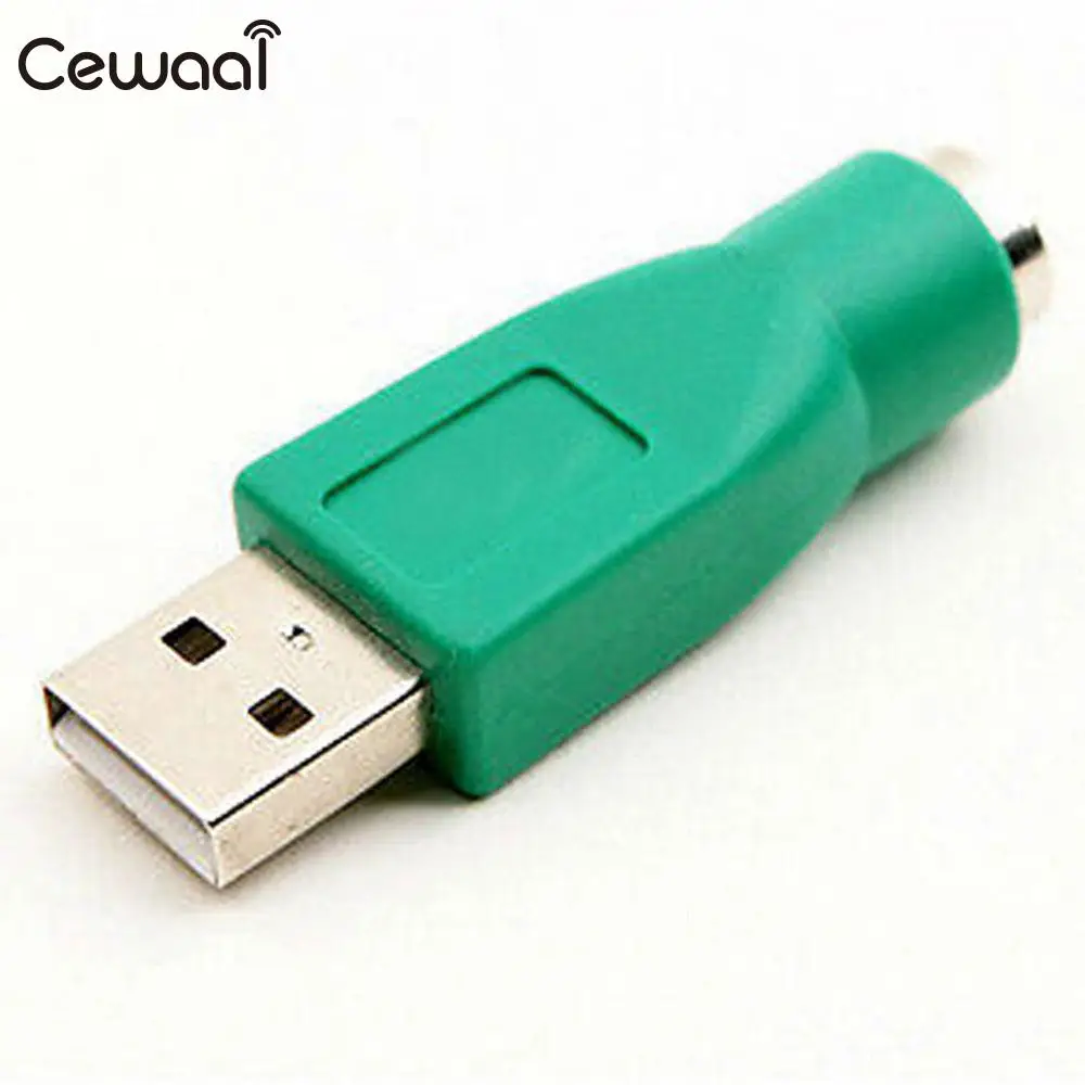Адаптер PS/2 PS2 мама к USB папа конвертер для компьютерной мыши и клавиатуры |