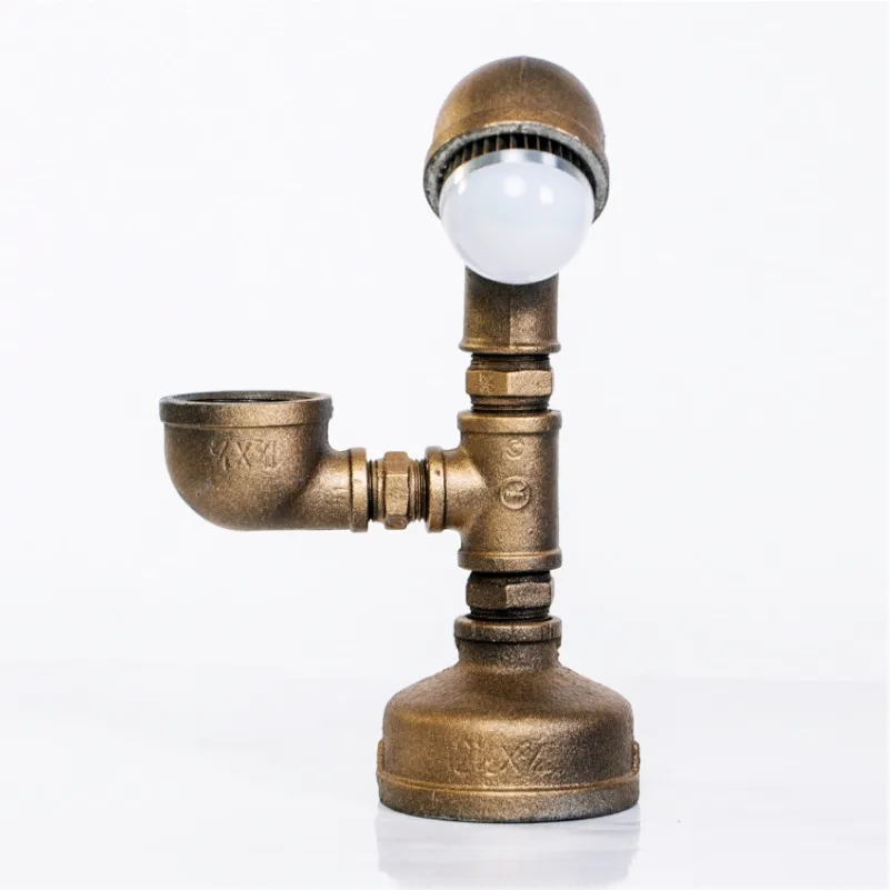 Популярная промышленная настольная лампа в стиле стимпанк на заказ светодиодная