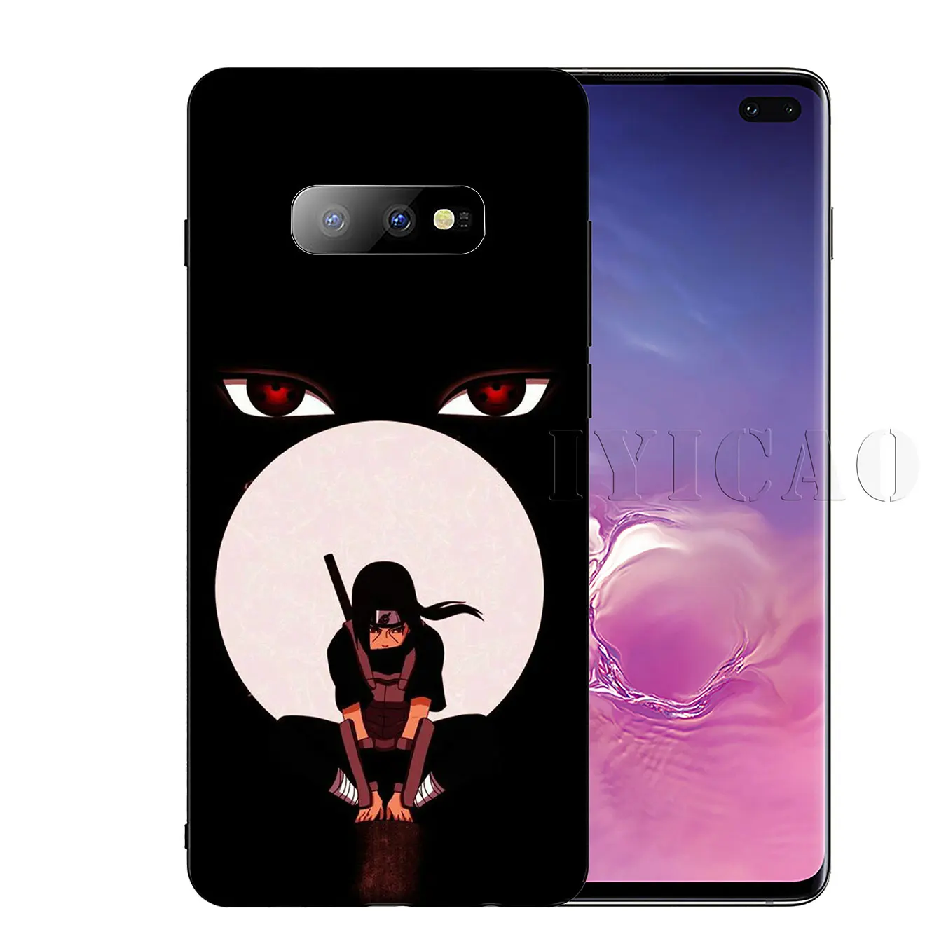 IYICAO наруто vs sasuke Мягкий силиконовый чехол для телефона Samsung Galaxy S20 Ultra S10 Lite S9 S8 Plus S6