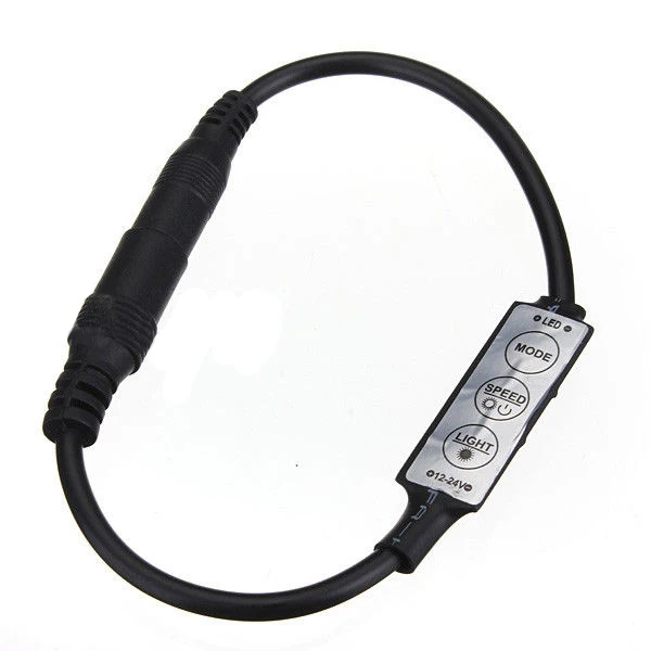 Низкопрофильный встроенный контроллер мини 3 ключа диммер переключатель для