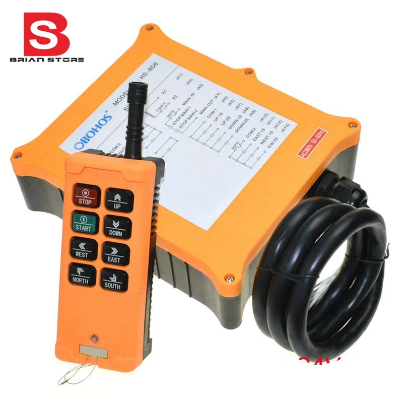 2 скорости 1 передатчик 8 каналов тележка лебедка крана радиоуправляемая система