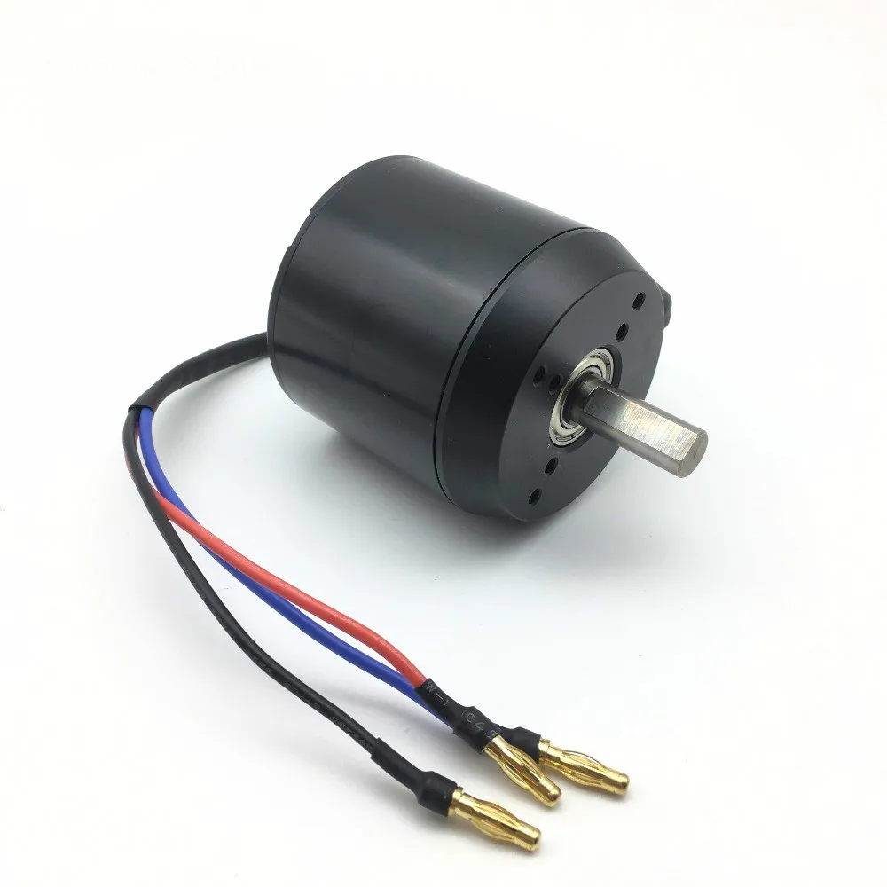 Aerops C6374 KV170 KV200 бесщеточный Бессенсорный двигатель 3000 Вт для скейтборда M10 вал