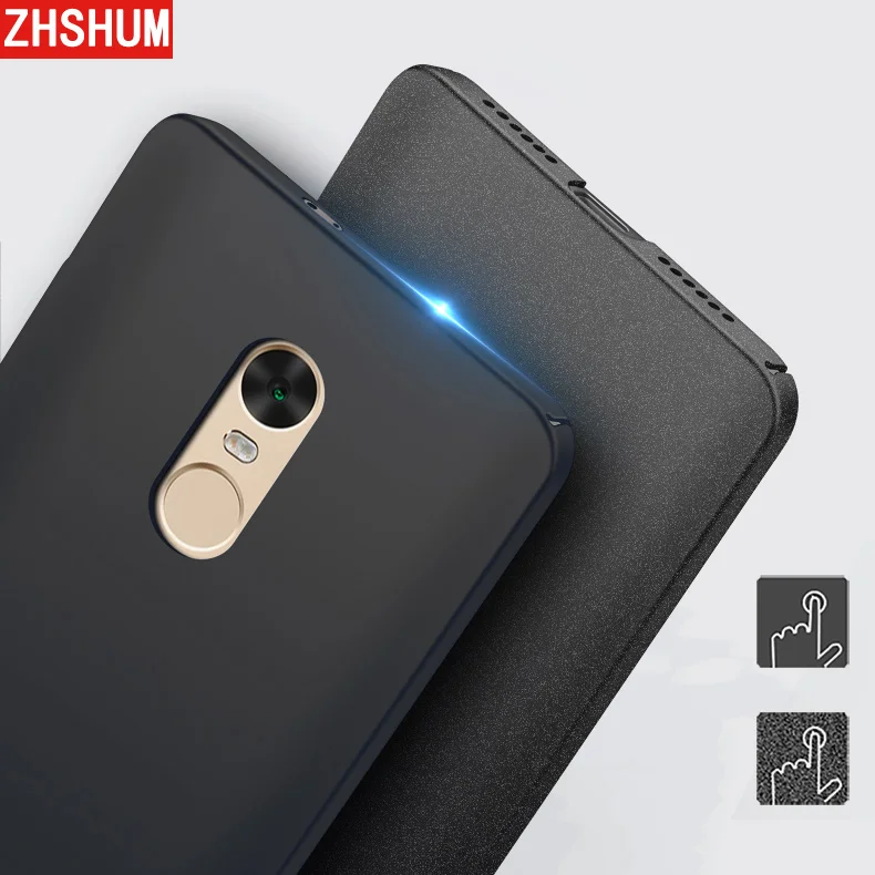 Luxury business Hard PC plastic cover phone case for Xiaomi redmi 4X Note4 Matte Full Cover xiaomi Note4X PRO |
