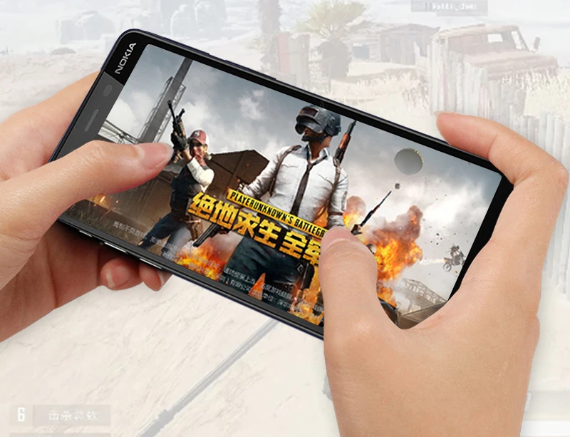2 шт. 3D закаленное стекло для Nokia 1 Plus Полное покрытие экрана Взрывозащищенная