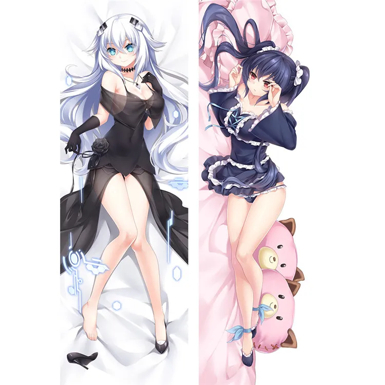 18111 Аниме наволочка гиперразмерный Neptunia Noire 2 way Dakimakura Чехол - Цвет: 18111