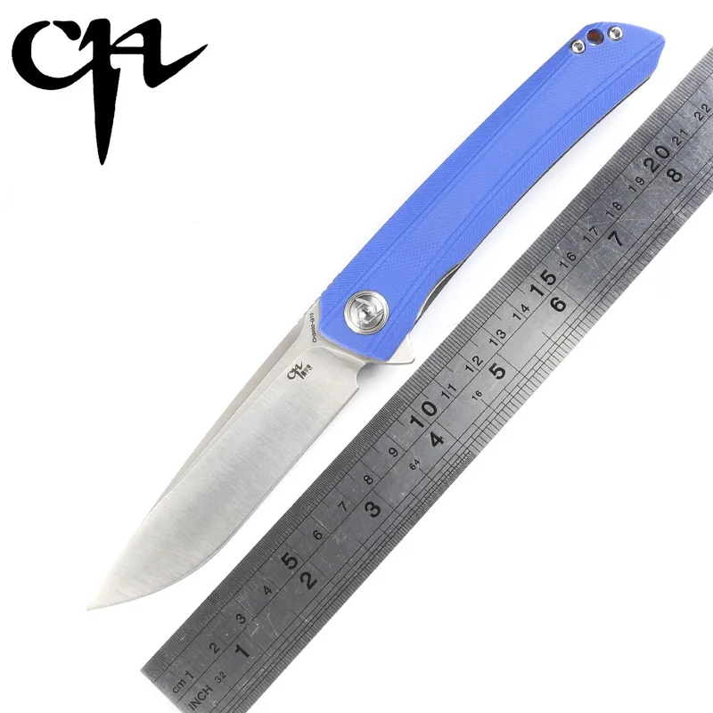 

CH 3002 Folding knife D2 blade Flipper ball bearing G10 handle outdoor survival camping hunting pocket knives EDC tools