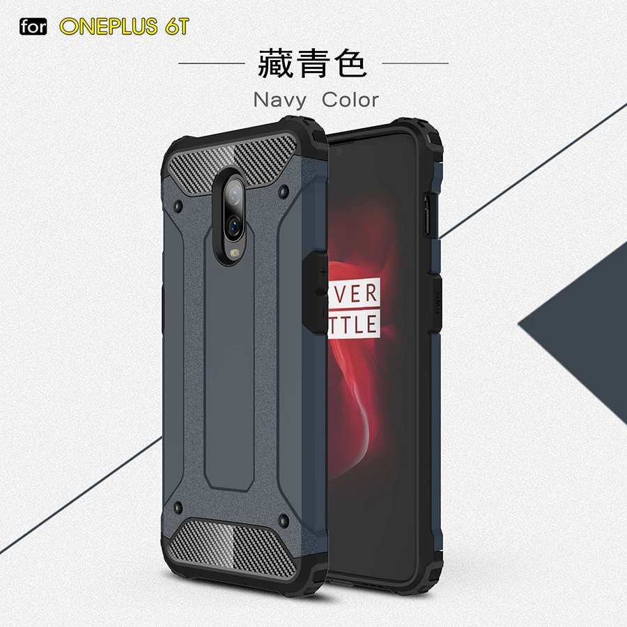 Чехол RIJOW One Plus 6T для OnePlus 7T Pro чехол-накладка на заднюю панель из поликарбоната+ ТПУ чехол для телефона One Plus 6 1 Plus 7 Pro чехол s