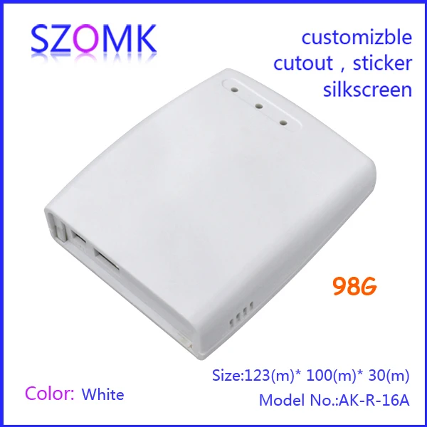 

10 pcs/lot plastic case electronics electrical junction box plastic electronic enclosure instrument enclosure