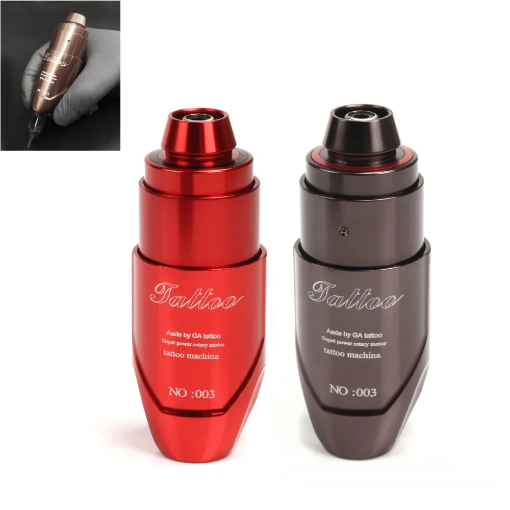 

1 pcs Ga Tattoo Rotary Pen Hybrid Permanent Makeup Tattoo Machine Strong Quiet Motor Supply