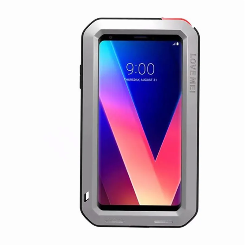 1 шт. для LG G5 G6 G7 G7 ThinQ сверхпрочная Защитная Броня Металлический Алюминиевый противоударный пылезащитный чехол для телефона для LG V20 V30 V30Plus