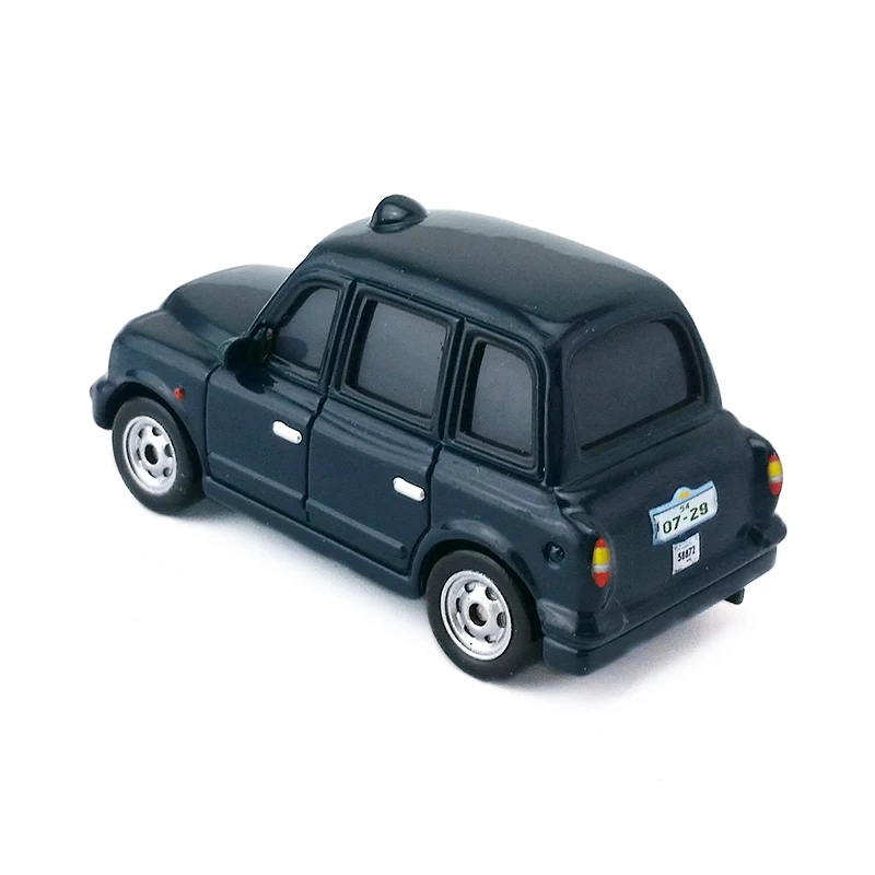 Disney Pixar Cars Chauncy Fares Лондонское такси 1:55 литая металлическая Игрушечная машина из сплава модель свободный подарок для мальчика