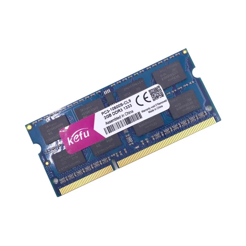 Память KEFU ddr3 4 Гб 2 ГБ 8 1333 дюйма стандартный ноутбук с диаметром so dimm pc3 10600 sdram ОЗУ