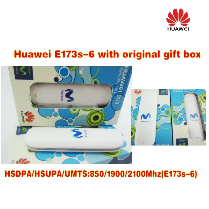 Лот из 5 шт. Huawei E173s-6 WCDMA 3G USB Беспроводной модем адаптер SIM TF карта HSDPA EDGE GPRS |