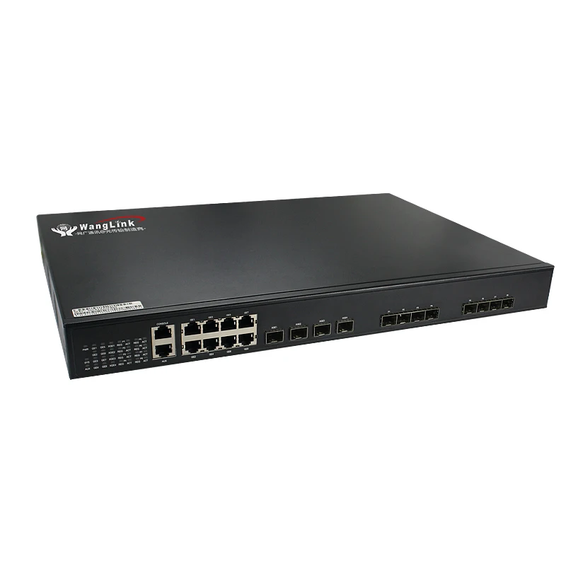 

EPON 8 SFP ports 8 PON ports EPON OLT with 8 PON module compatible ONU