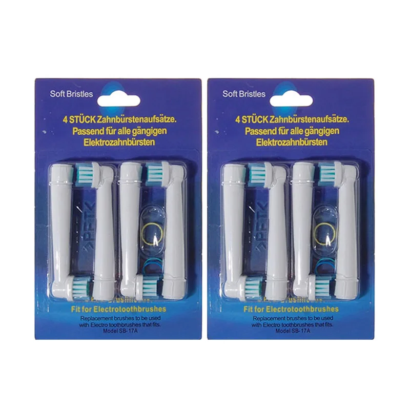 4 шт./лот электрическая зубная щетка сменная головки для полости рта B