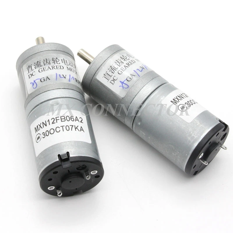 2 шт. Panasonice MXN12FB06A2 двигатель с редуктором постоянного тока 25GA 12 в 10 об/мин/50