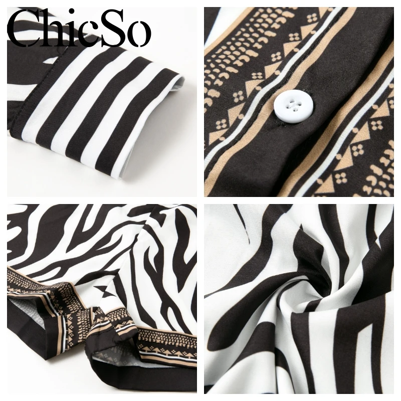 Женский костюм двойка MissyChilli черный короткий комбинезон с карманами и принтом в