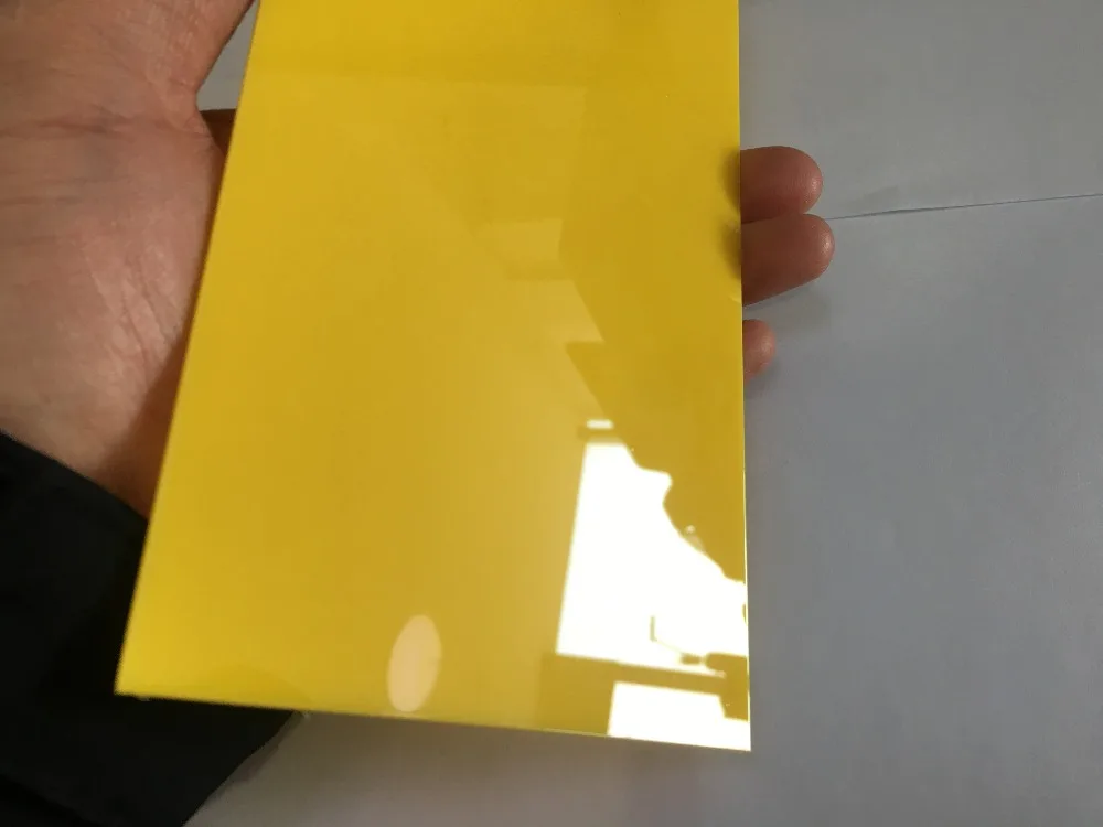 J582 9 цветов 10*20*0,23 см красочные Opacitas акриловая пластина плексиглас листовая пластиковая доска DIY Модель Россия