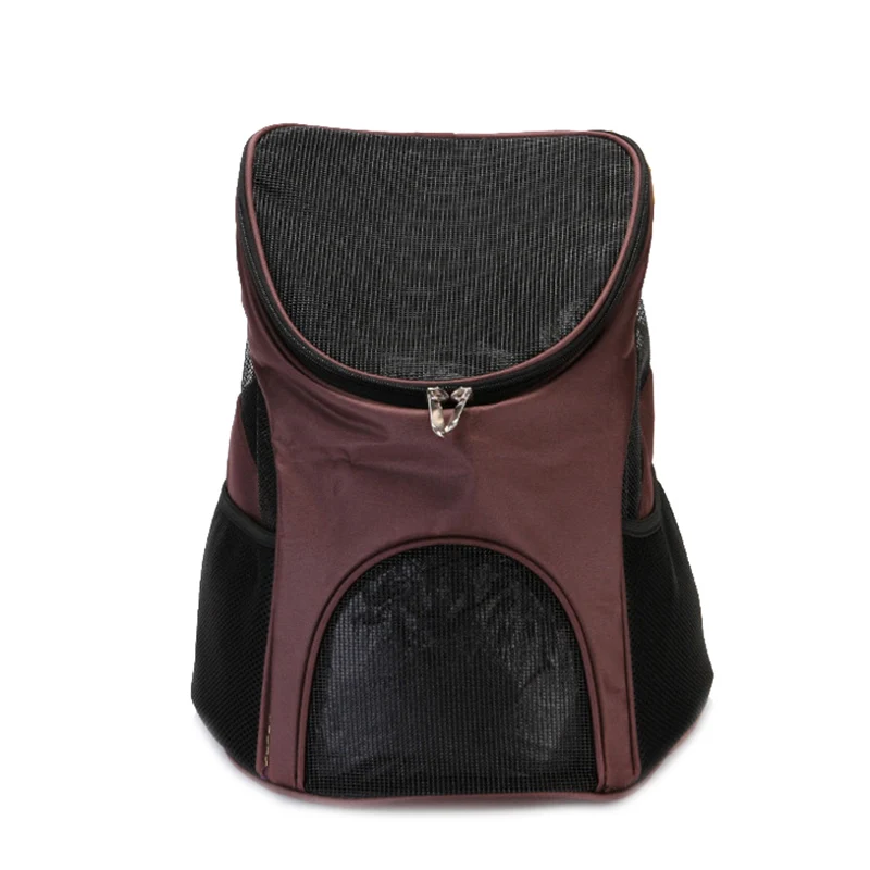 Coffee С дышащей сеткой Cat Carrier Рюкзак для кошек для отдыха на открытом воздухе кошка перевозки сумка; товары для домашних животных Mascotas transporte, одежда для девочек с принтом - Цвет: Coffee