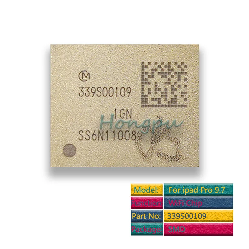 5pcs/lot 339S00109 wifi module for ipad 9.7 A1673 WiFi bluetooth chip For pro ic Wi-Fi Version | Мобильные телефоны и