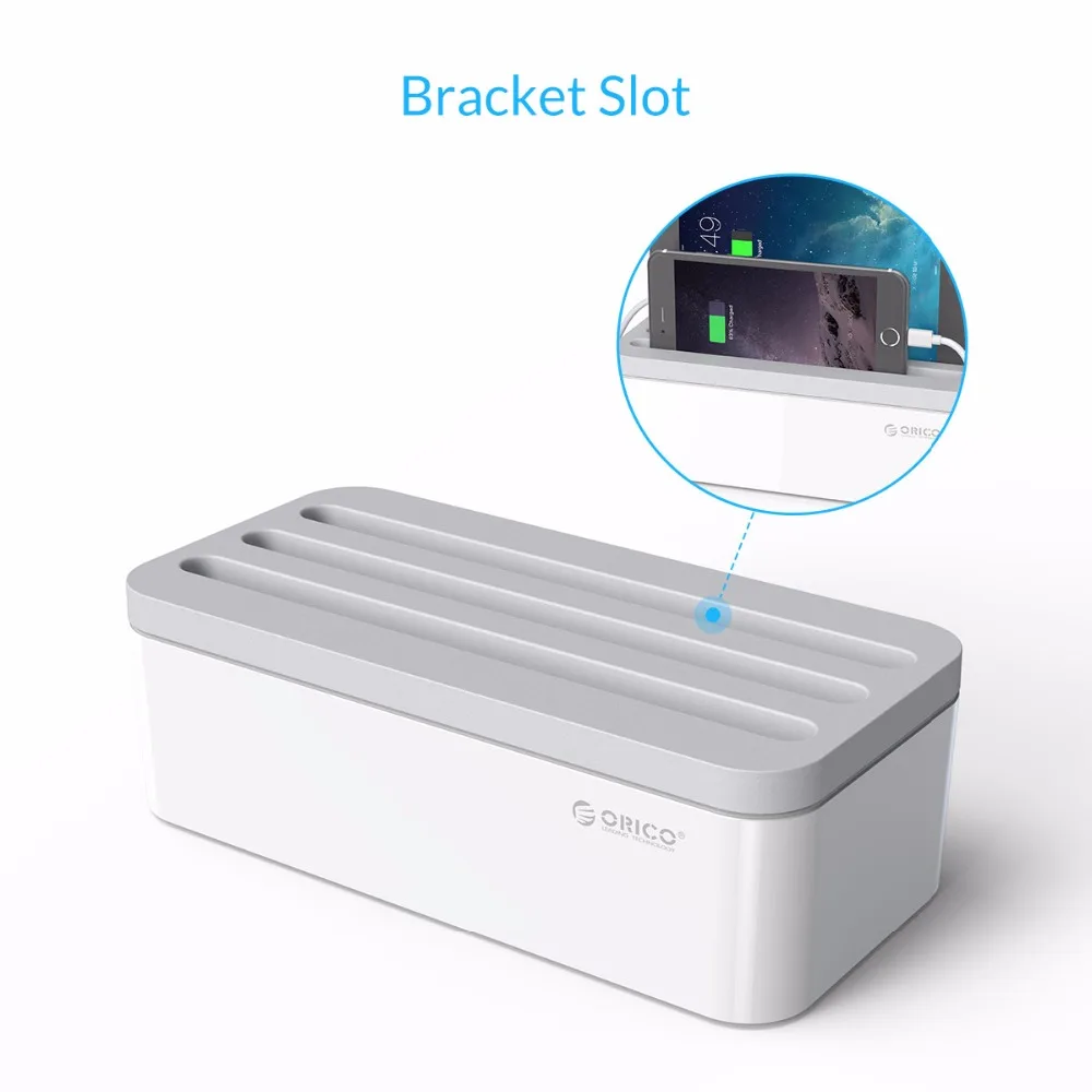 ORICO коробка для хранения USB зарядное устройство протектор Коробка кабель
