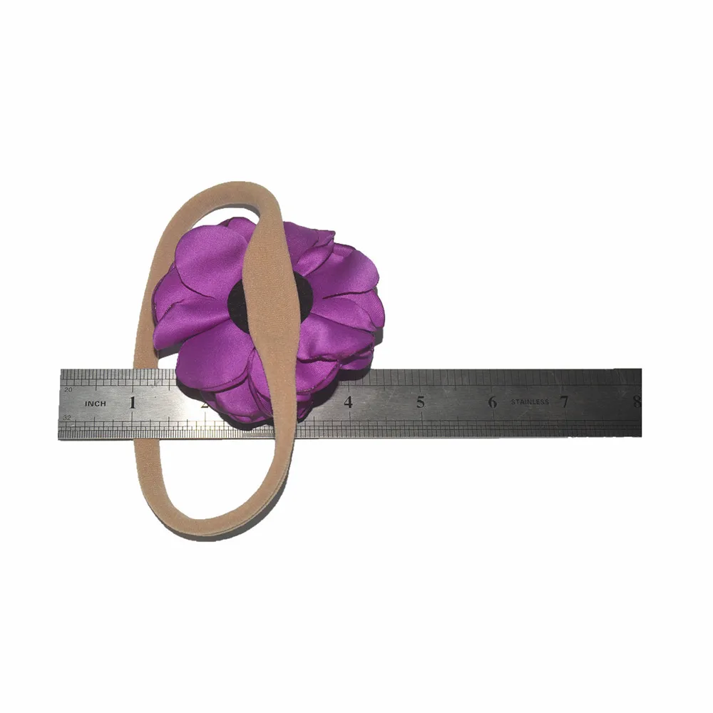 Повязка на голову с цветами 24 цвета 60 шт./лот|flower headband|burn flowerheadbands with flowers |