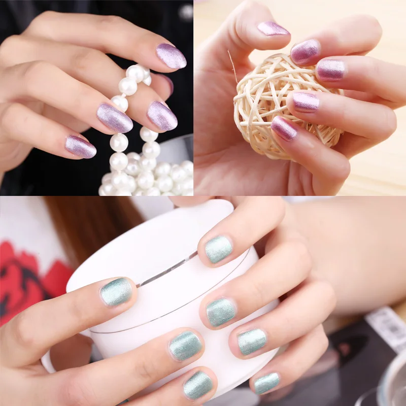 MSHARE блестящий гель флуоресцентный лак для ногтей Блестящий Гель мерцающий