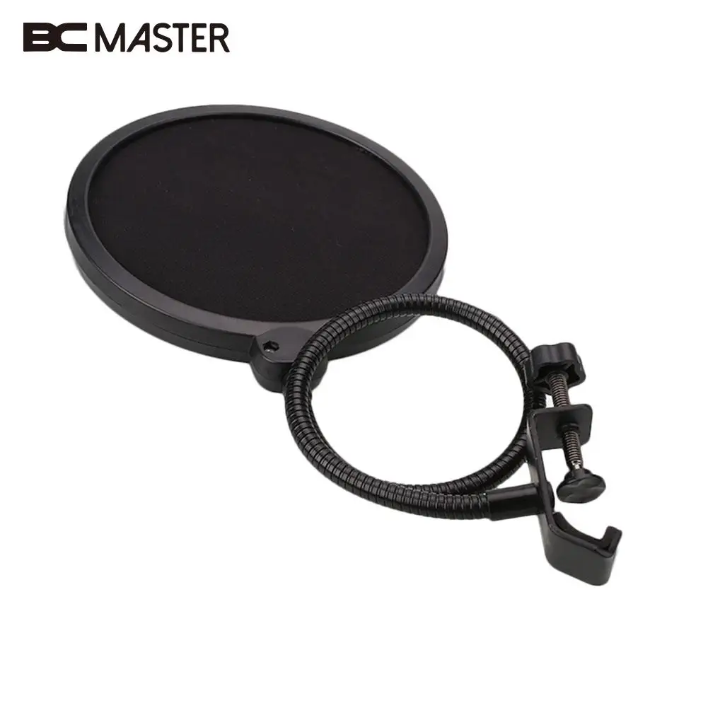 Черный Гибкий микрофон BCMaster на лобовое стекло поп фильтр ветрозащитный экран