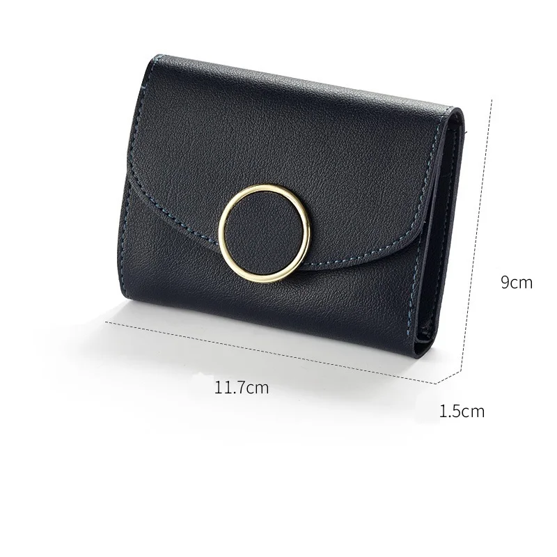 Женский кошелек новинка простые женские короткие кошельки Мини для денег