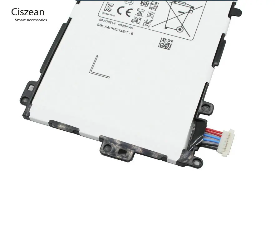 Сменный аккумулятор Ciszean 1x4600 мАч SP3770E1H для планшета Samsung Note 8 0/510 0 3G GT-N5100 N5100 N5120 N5110 |