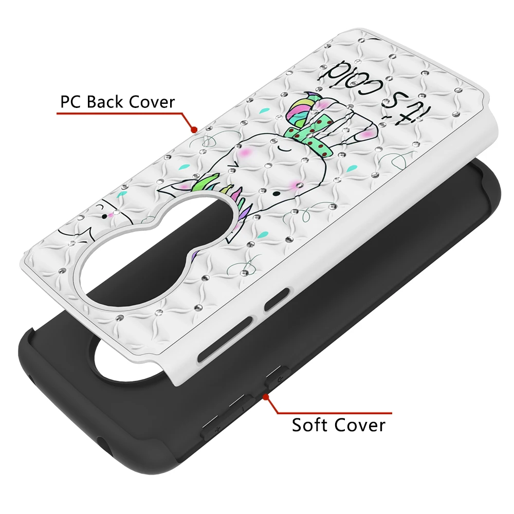 Сверхмощный чехол для Motorola Moto Z3 E4 E5 G5 G6 G7 Play Cruise Bling Butterfly Flower PC силиконовый Google Pixel 3