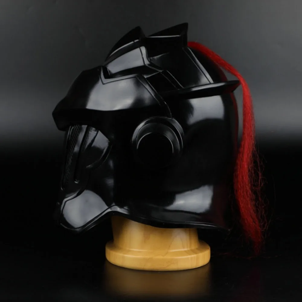 Halloween Goblin Slayer Mask Cosplay Masquerade Helmet Japan comic Soft PVC Props Costume High Quality | Тематическая одежда и