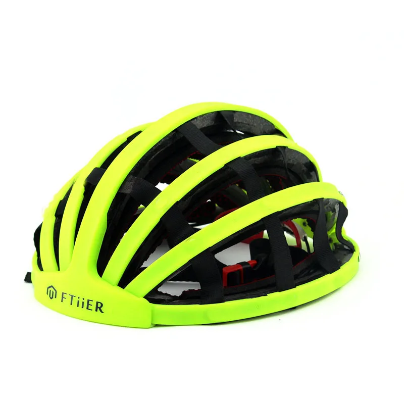 Ftiier складной велосипедный шлем портативный дорожный велосипед Casco MTB шлемы