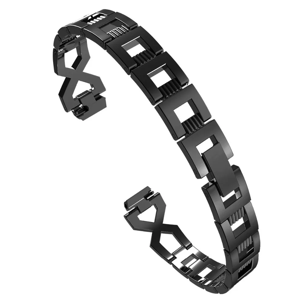 Роскошный Алмазный ремешок из нержавеющей стали для Fitbit inspire/inspire HR металлический браслет ремешок для Fitbit inspire