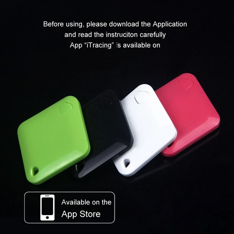 Мини Bluetooth трекер GPS локатор бирка сигнализация кошелек ключ собака анти потеря