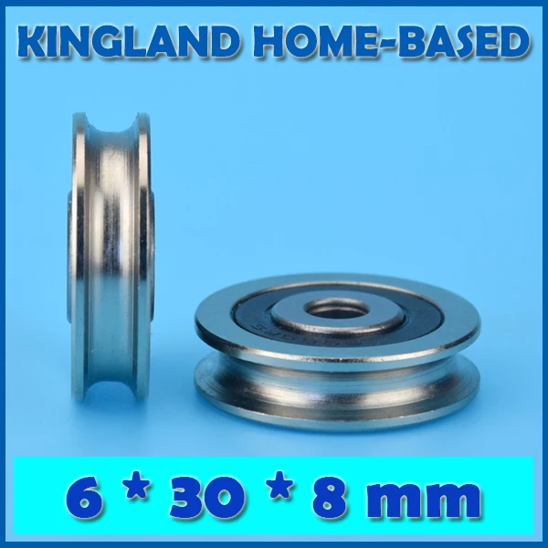 Ролик скользящий из нержавеющей стали с U образным пазом подшипник для игрушек