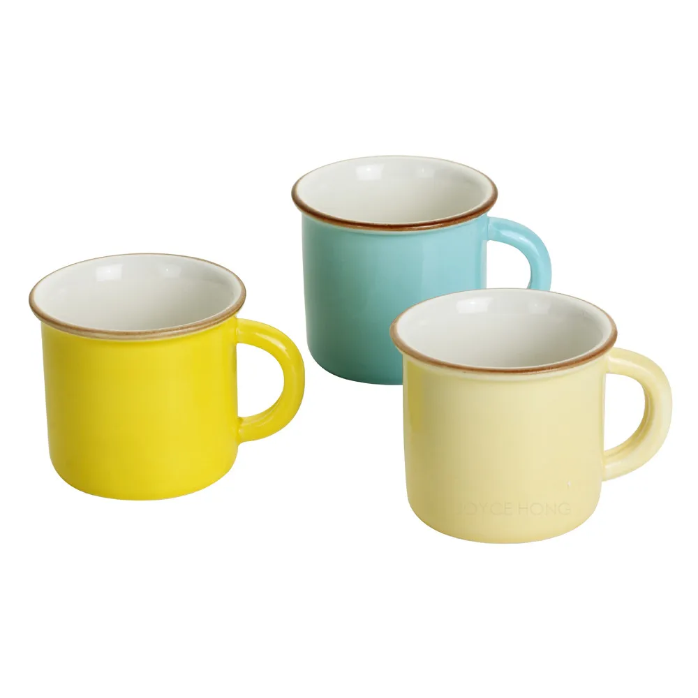 J. 3pcs 55ml cup Чашки для завтрака, молочные кружки, чайные чашки, кофейные чашки, фарфоровый для эспрессо, кофейные кружки, чайные кружки - Цвет: J. 3pcs 55ml cup