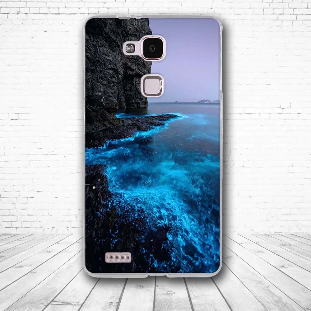 Soft TPU Case For Huawei Ascend Mate 7 Mate7 Cover for huawei ascend mate Print Pattern 6.0&quot Phone Cases | Мобильные телефоны и