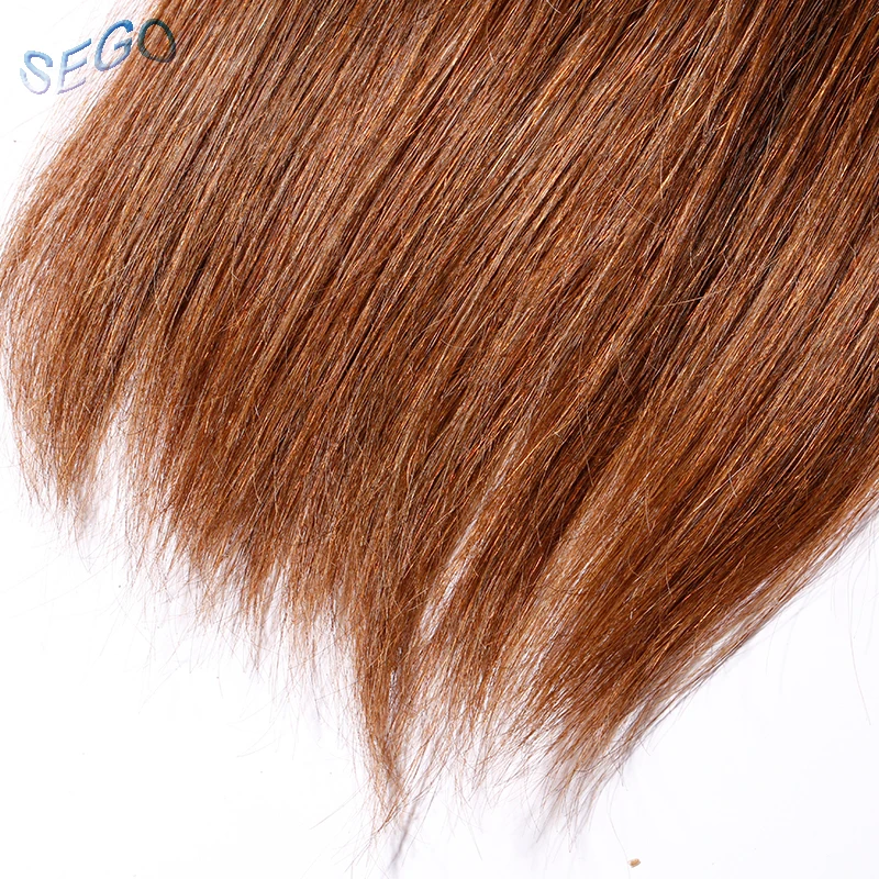 SEGO 1"-24" 70 г-120 г двойной вытяжки с зажимом в Пряди человеческих волос для наращивания не Реми 8 шт./компл. натуральные волосы#1# 1B#2#4#6#24#60#613