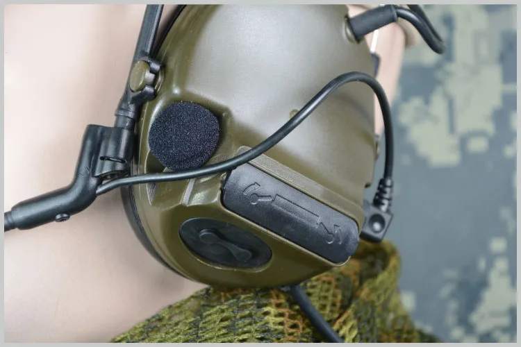 Тактические наушники TCA ComTac III Dual Com с шумоподавлением|Рации| |