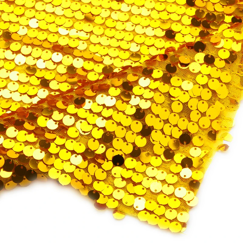 9 мм с сияющими блестками Блёстки Ткань полиэстер вышитые метр tissus для шоу платье