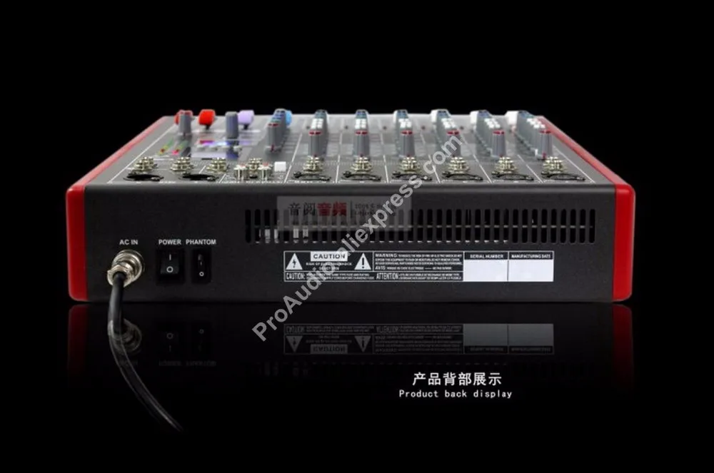 Pro 12 способ USB микшерный пульт 99 цифровой аудио-эффект студийный аудио микшер мульти-fx процессор MP3 SD