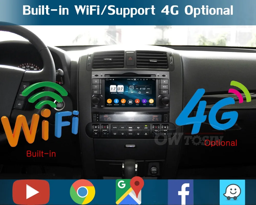" ips Octa 8 ядерный 4 Гб ОЗУ+ 64 Гб ПЗУ Android 9,0 Автомобильный DVD Радио gps Navi для Kia Mohave Borrego 2008- DSP CarPlay Parrot BT