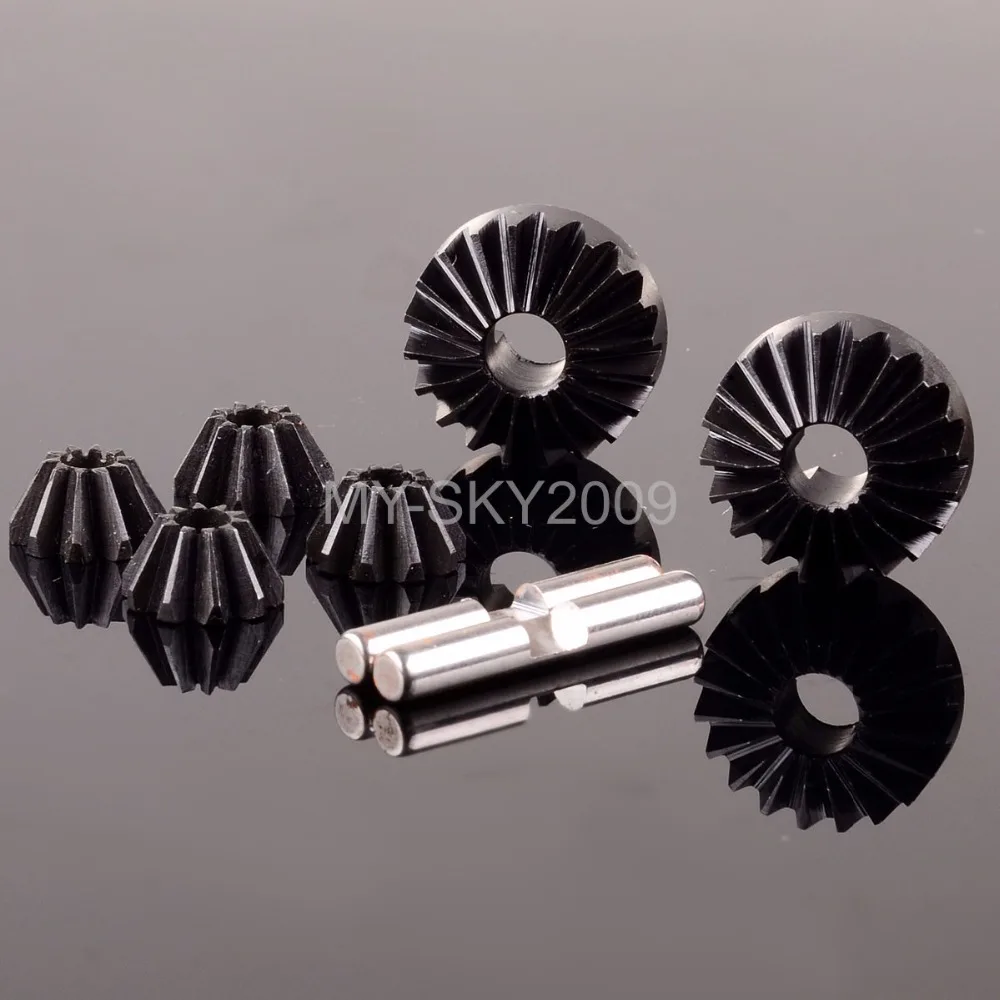 Жесткий Сталь конические Шестерни дифференциальный 6 S для RC HPI 1/8 Savage 21 25 ss 4.6 x Flux