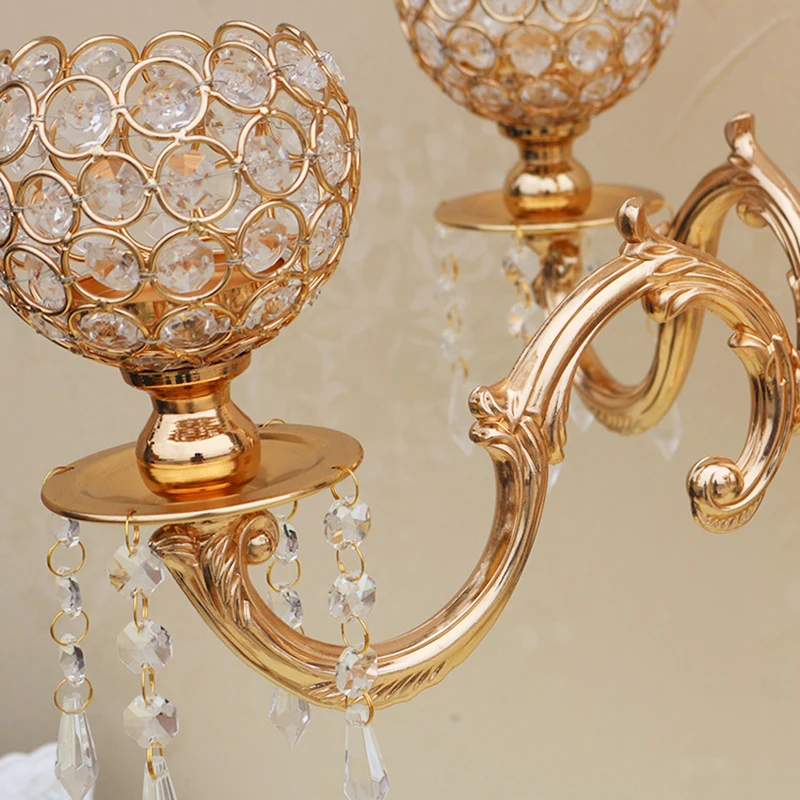 Арахис новый домашний подсвечник Рождественский Декор 73 см Высота золотой