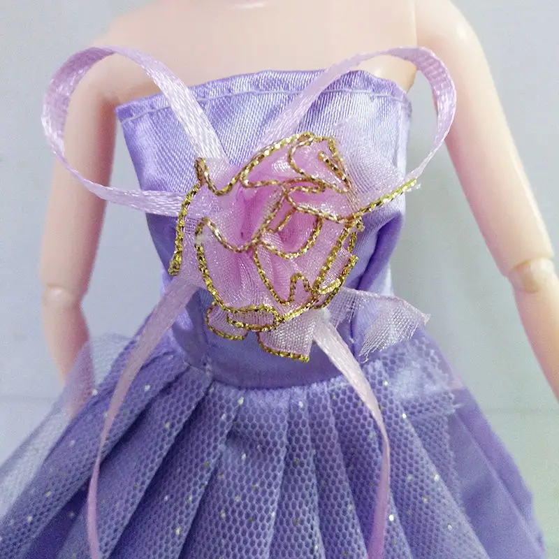 1 шт. платья для девочек ручной работы вечерние свадебные куклы 11 дюймов