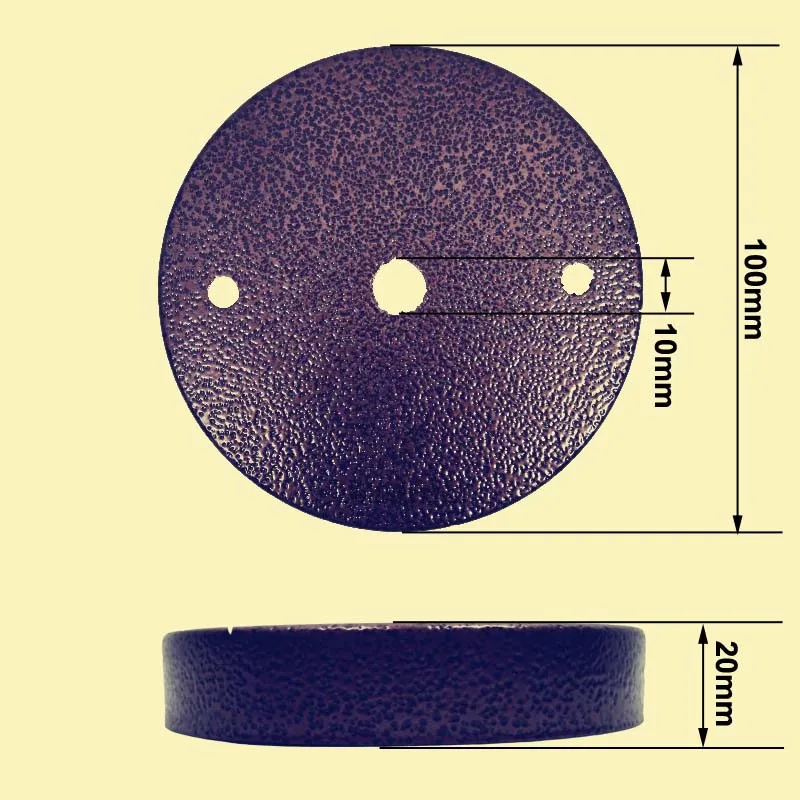 Бесплатная доставка Винтажный DIY освещение навес пробный заказ d100мм * h20мм