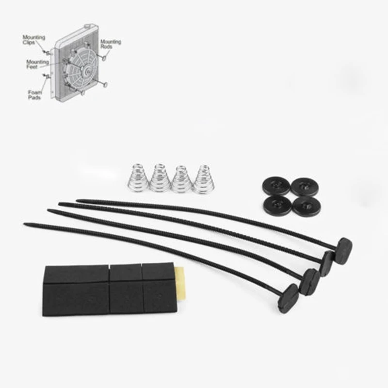 Температурный радиаторный двигатель вентилятор монтажный Электрический