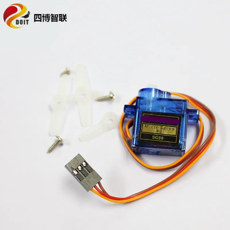 SZDOIT 5V SG90 Сервоприводы 9G металлическая Шестерня сервопривода RC робот/вертолет